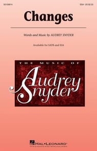 cover Changes SSA choral sheet music cover